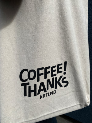 KRTLND Beutel - COFFEE THANKS